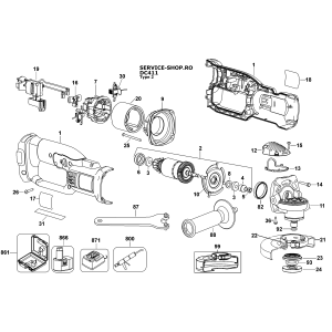 Dewalt DC411 Type2